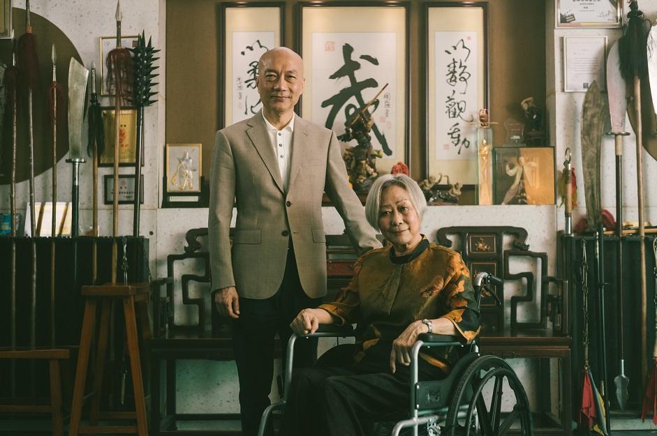 文承風 (黃文慧 飾)與文博森母子希望實行家族一統武術的宏願。(《打天下2》劇照)