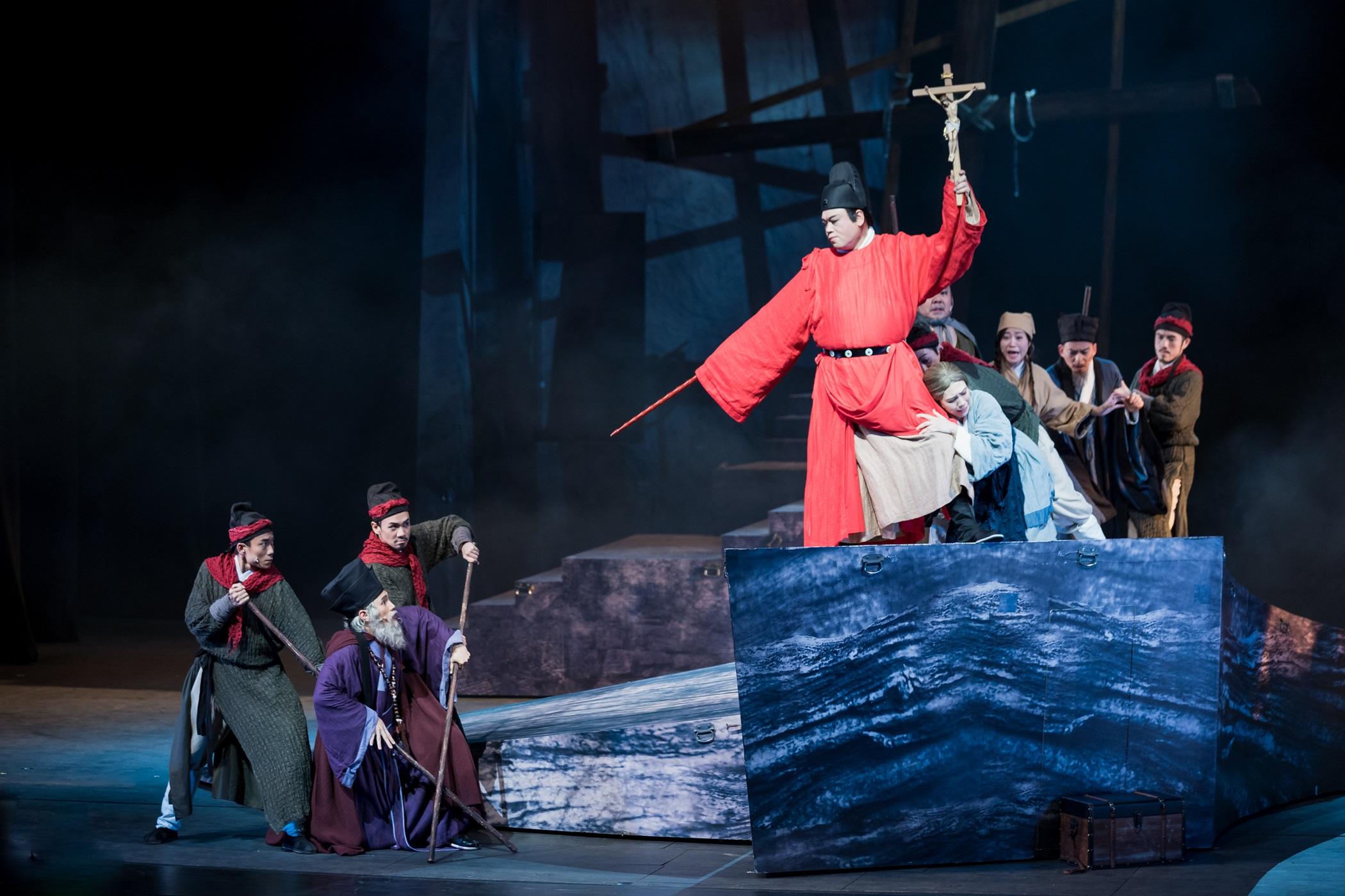 音樂劇《利瑪竇》載譽重演。