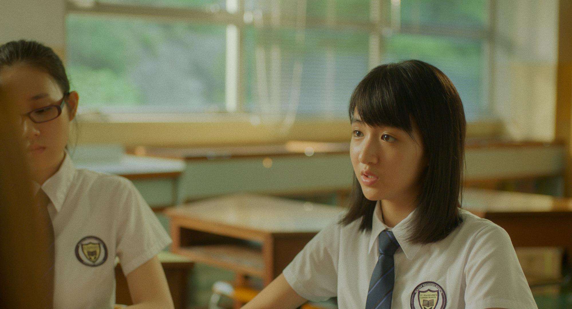 許恩怡演中學時期的幼女。(《但願人長久》劇照)