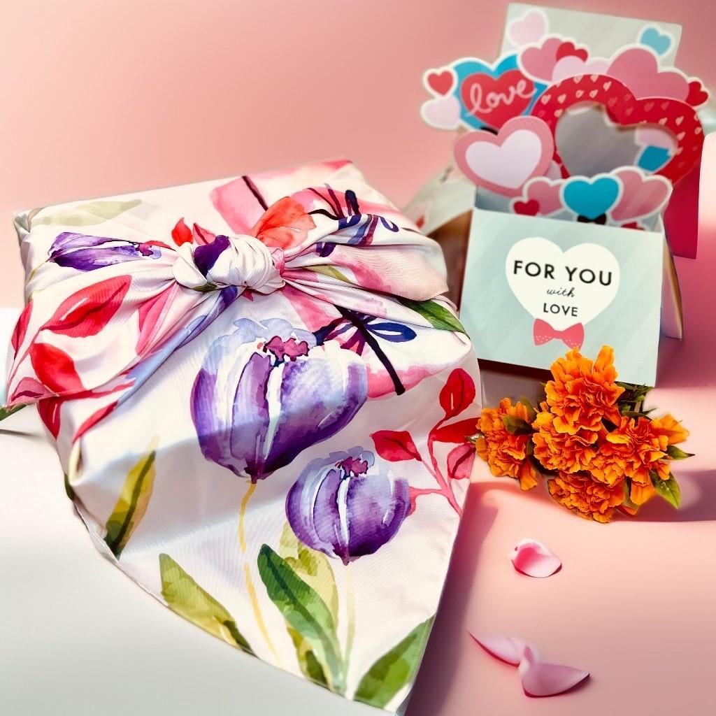 於LOG-ON購買指定美容儀或頭髮造型套裝即可享免費母親節「風呂敷」及禮物包裝服務|原價HK$48