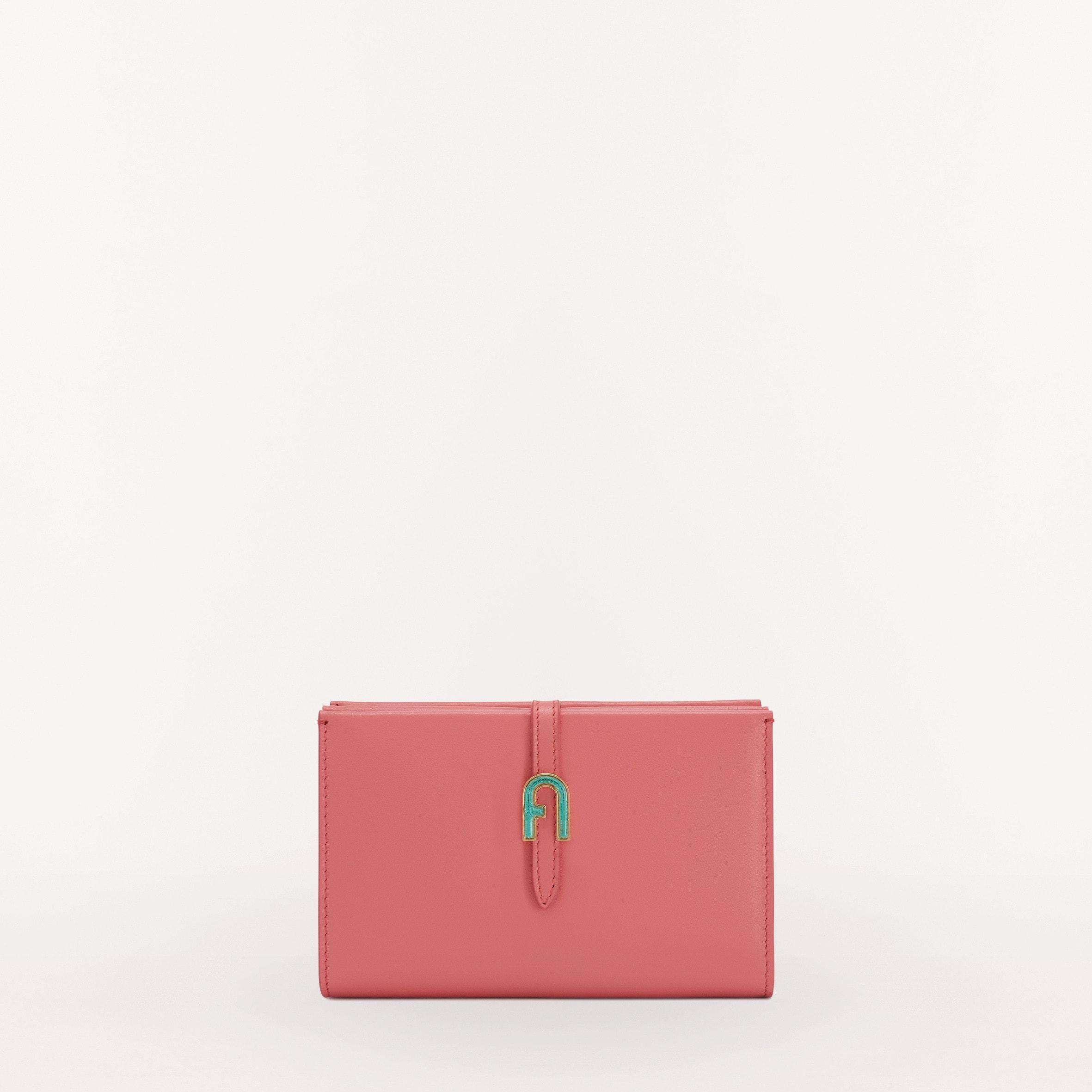 SOGO Thankful Week 2024必買清單|Furla Gemma粉紅色中號真皮銀包 1,045 (原價 2,090) 4月27日限定商品