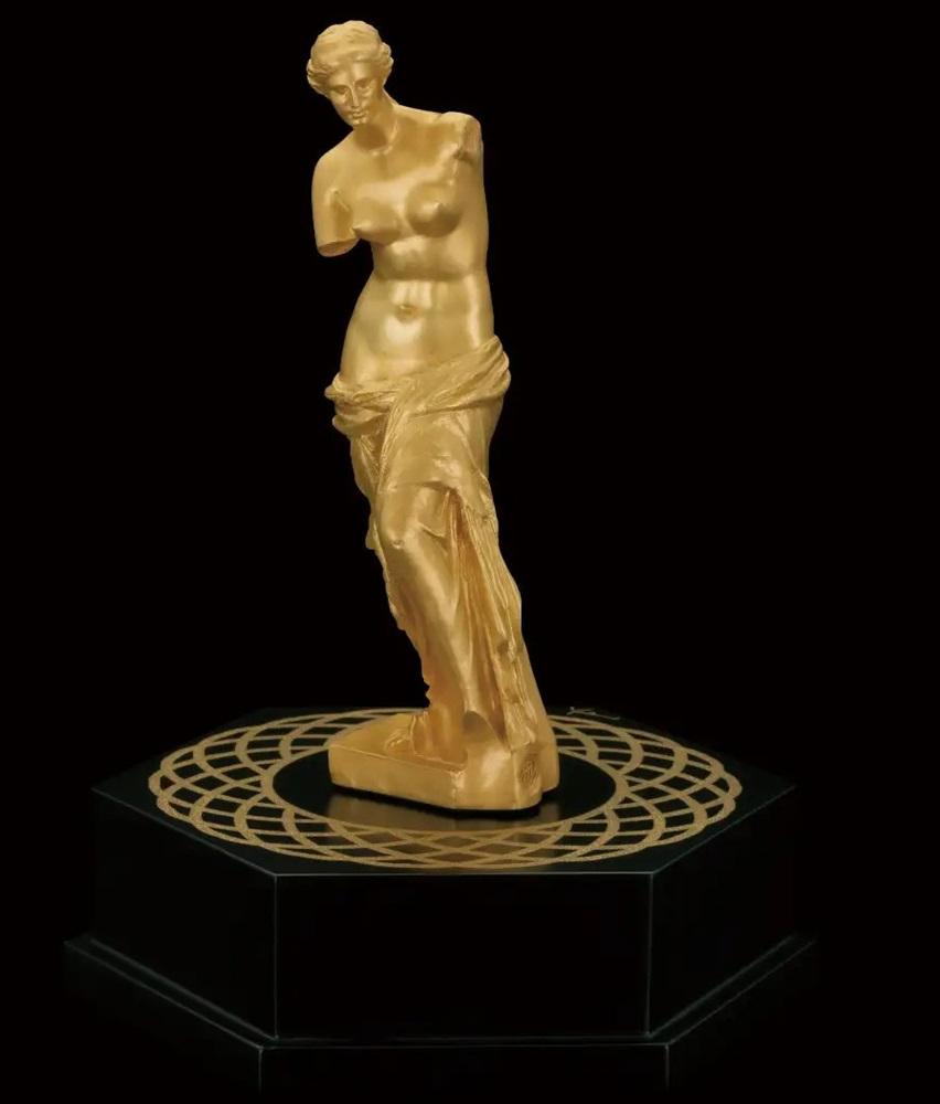 日本高島屋的黃金展展品。(X)