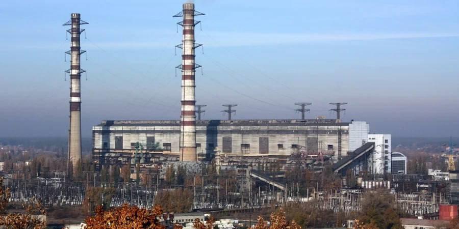 受破壞的特里皮爾利亞發電廠。(X)