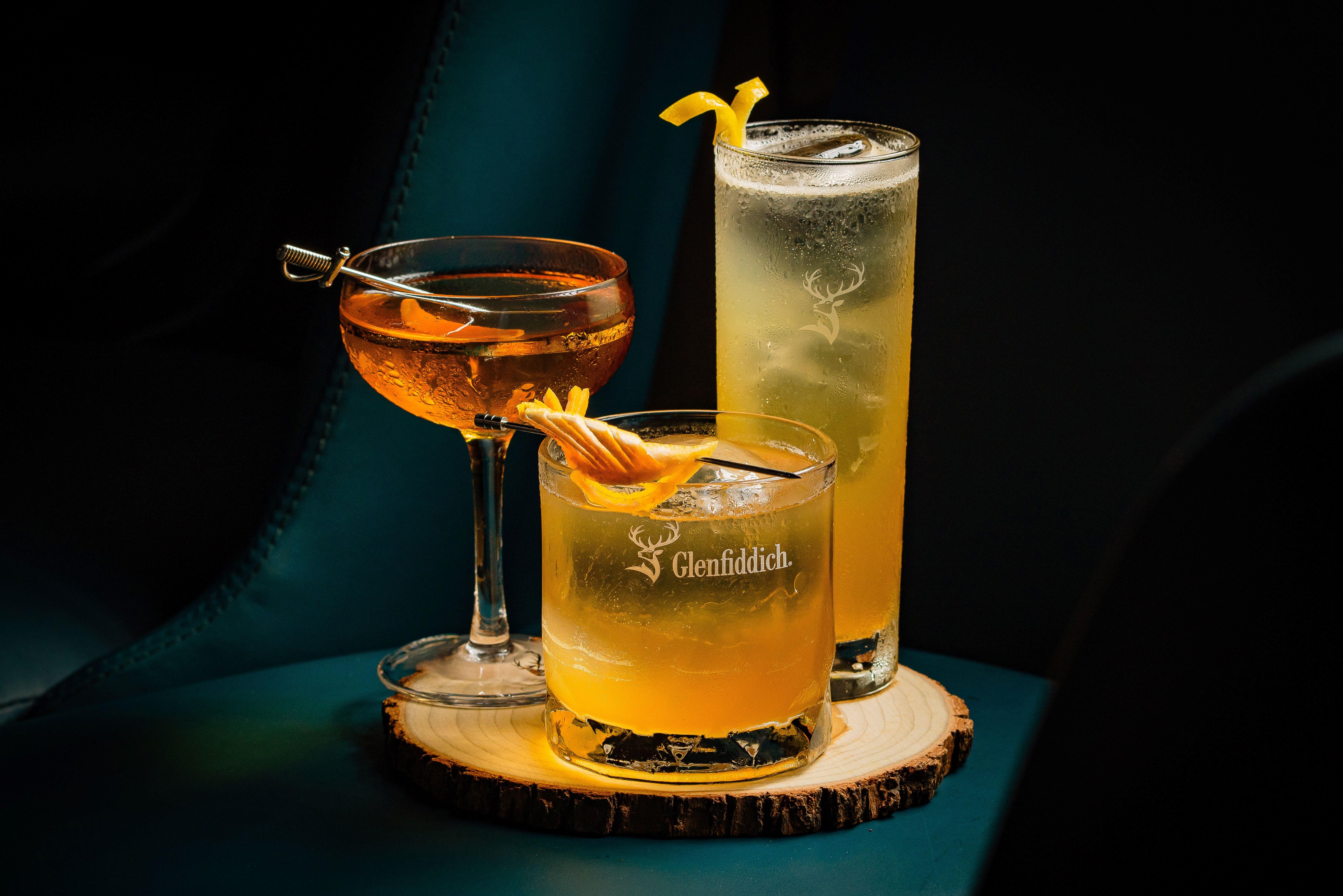 Glenfiddich 以12星座為主題的調酒