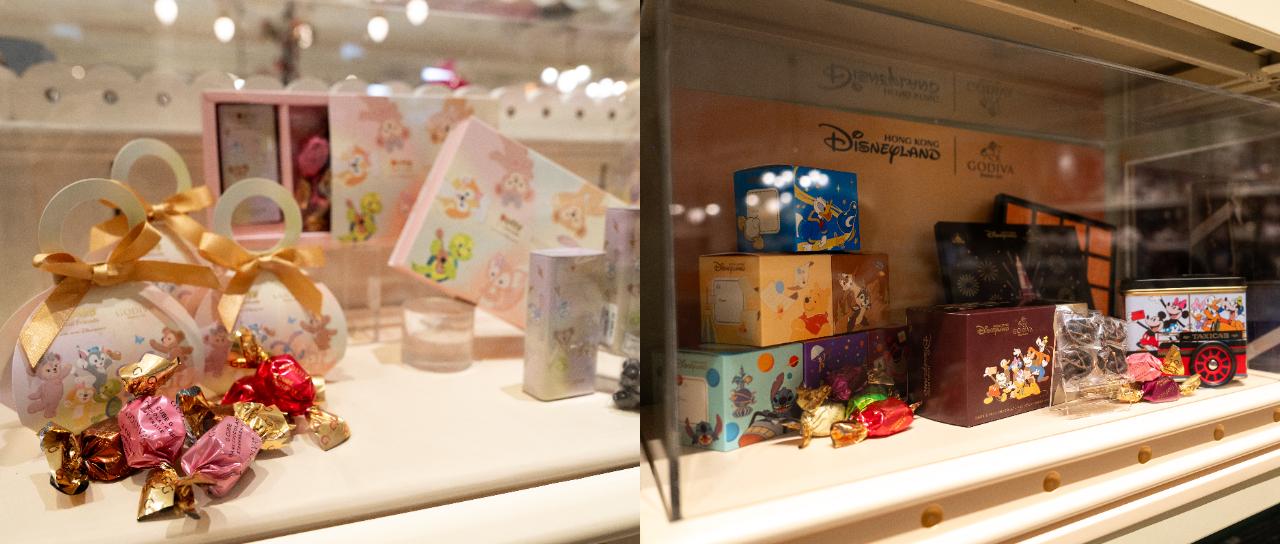 香港迪士尼樂園 x Godiva聯名系列朱古力(林靄怡攝)