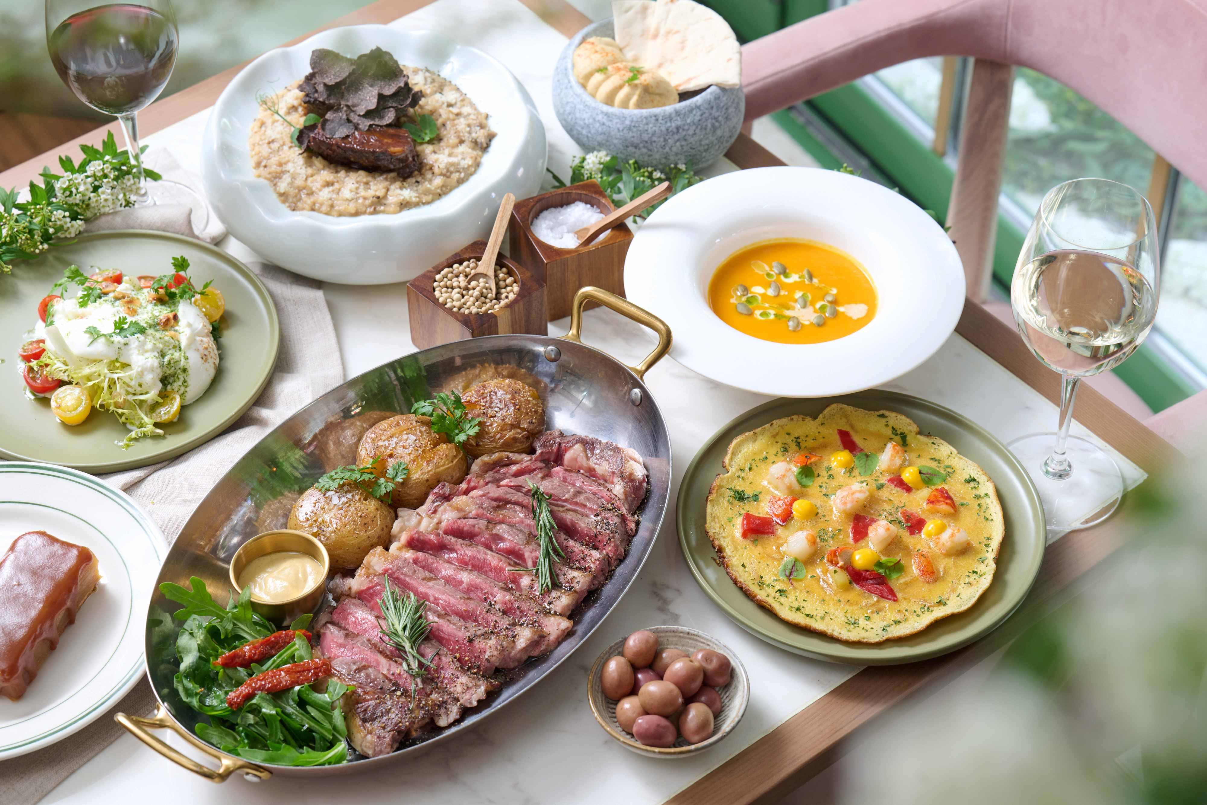 「四道菜週末早午餐菜單」(每位港幣308元)