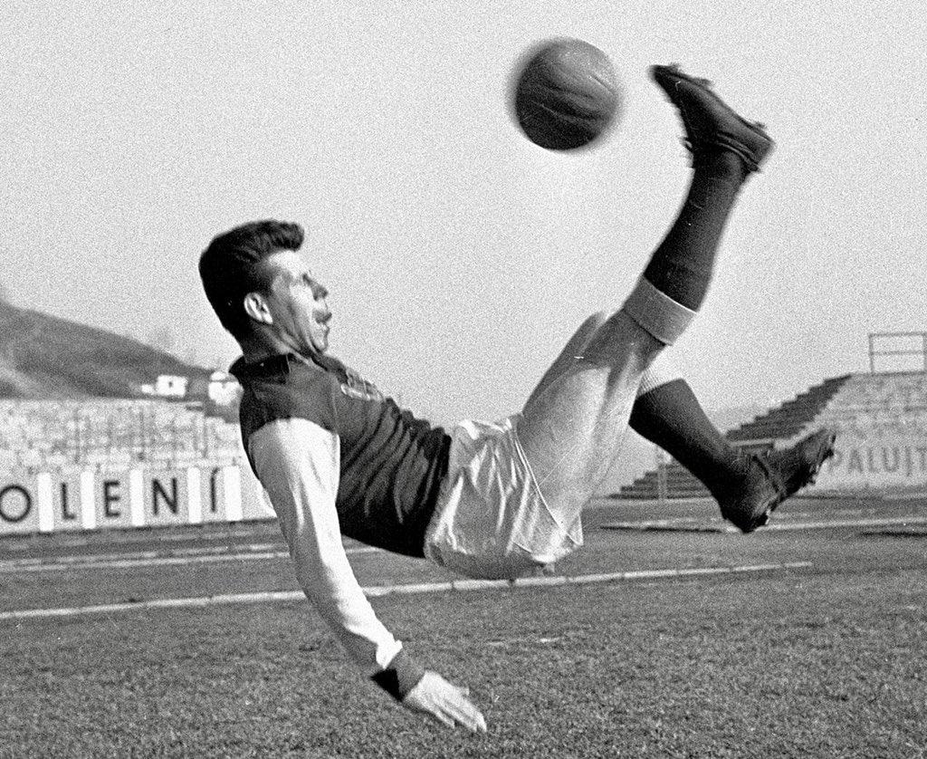 「金球先生」馬索普斯Josef Masopust曾在世界盃決賽入球