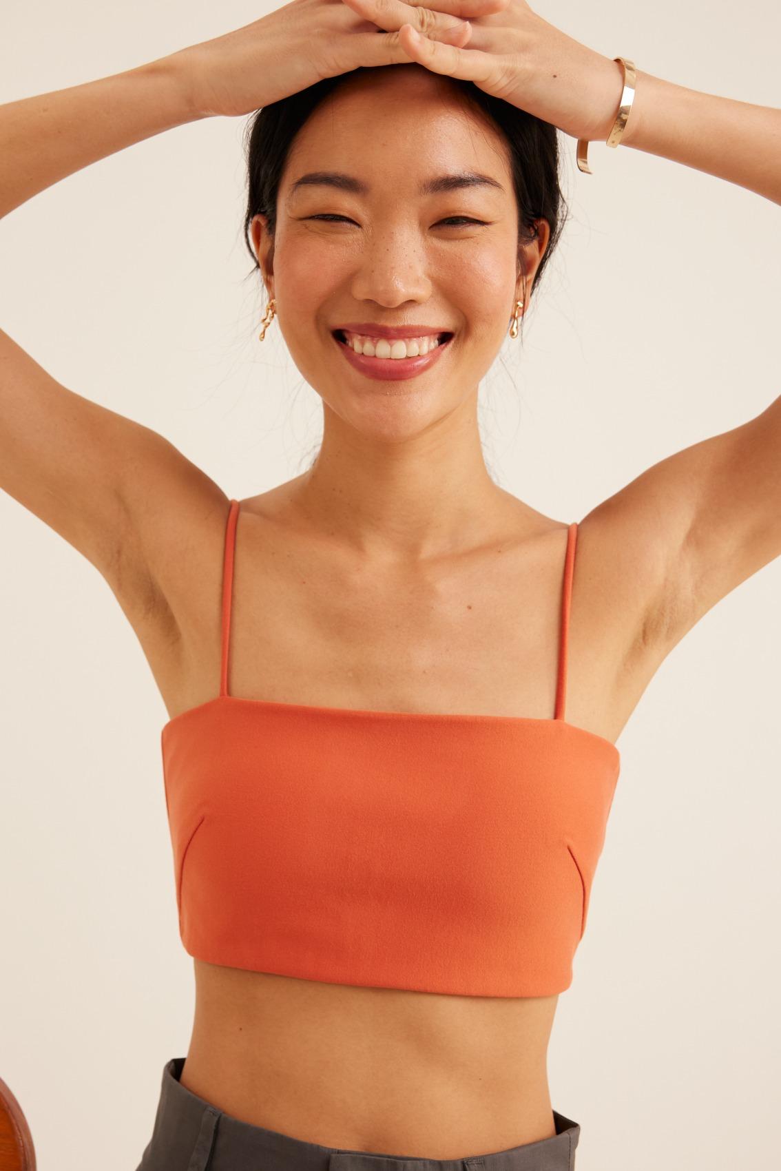 Joey Padded Crop Camisole Top $175