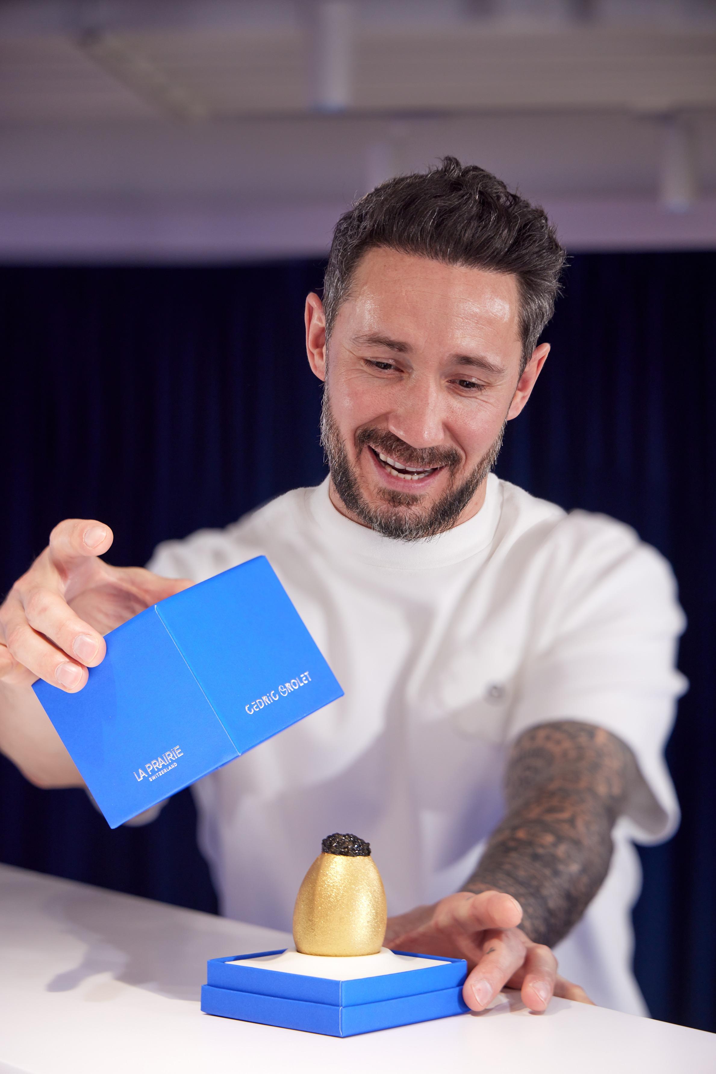 法國甜點主廚Cédric Grolet首度來港,更首次創作鹹點The L’Oeuf Caviar。