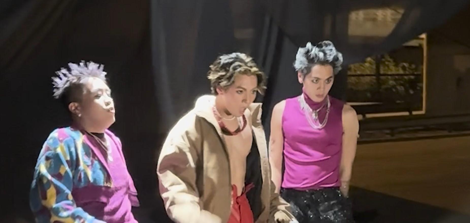 力臻為了MV的騷肌場面,不惜全日捱餓拍攝。