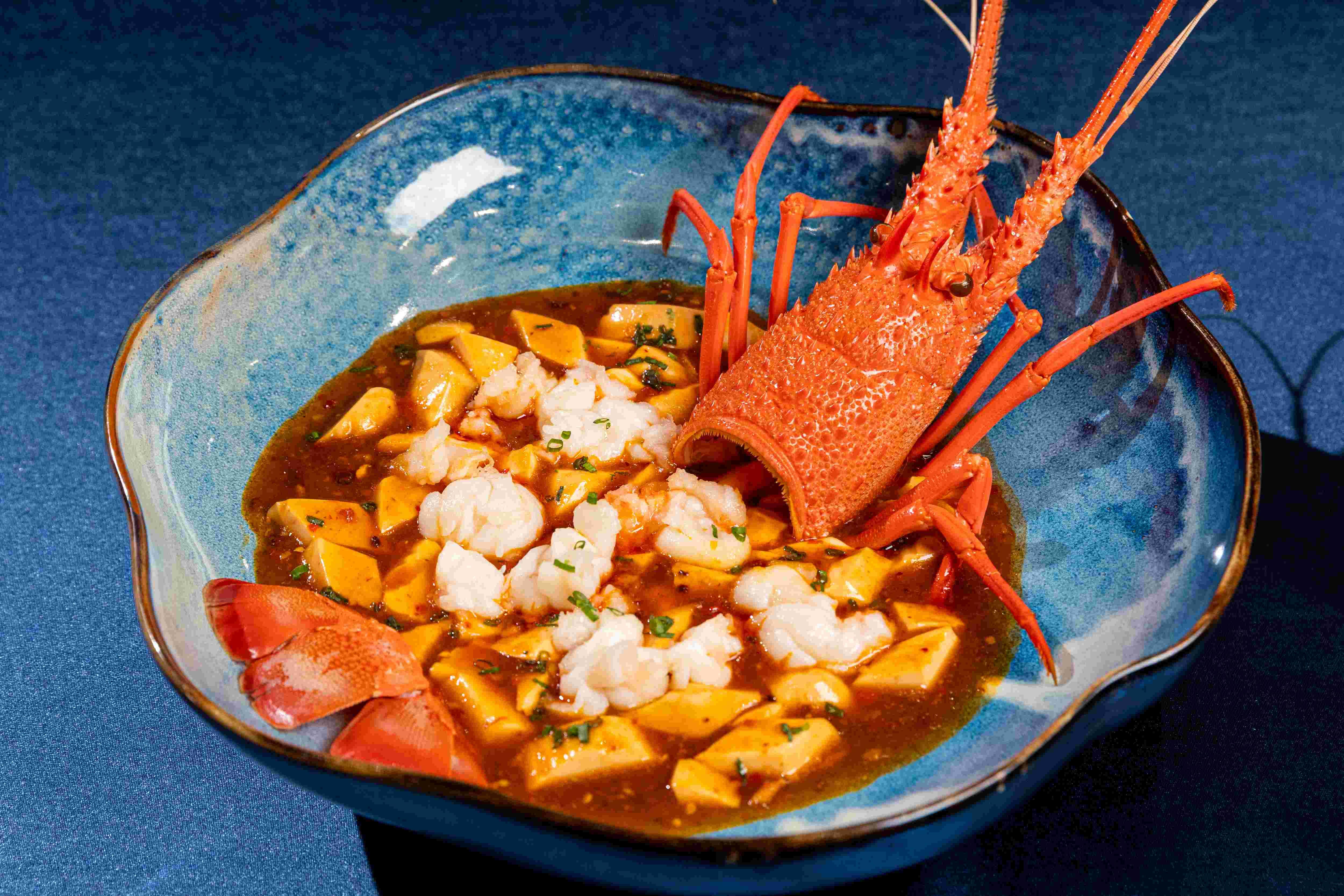 龍蝦球麻婆豆腐