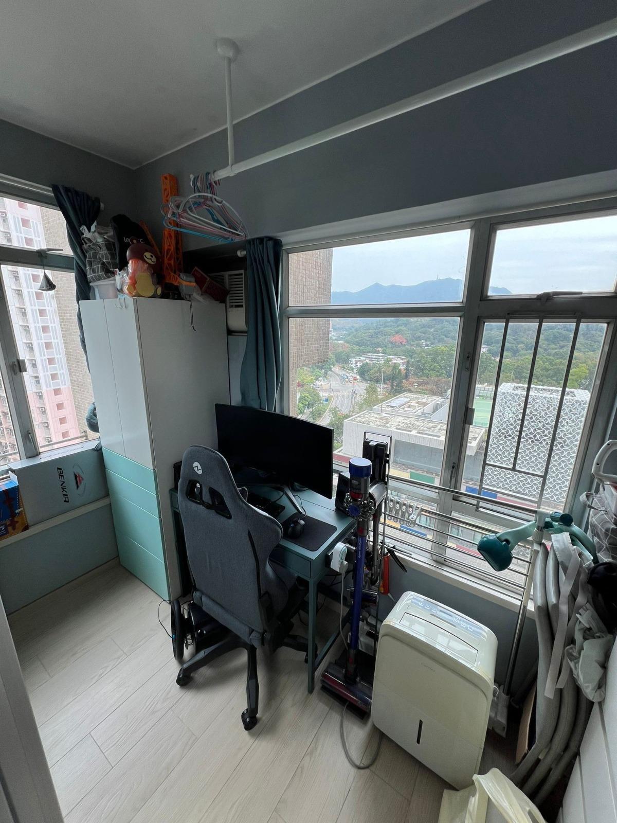 單位屬單邊東南戶,景觀主要望山景,即使位處低層,也相當開揚通爽。(代理提供)