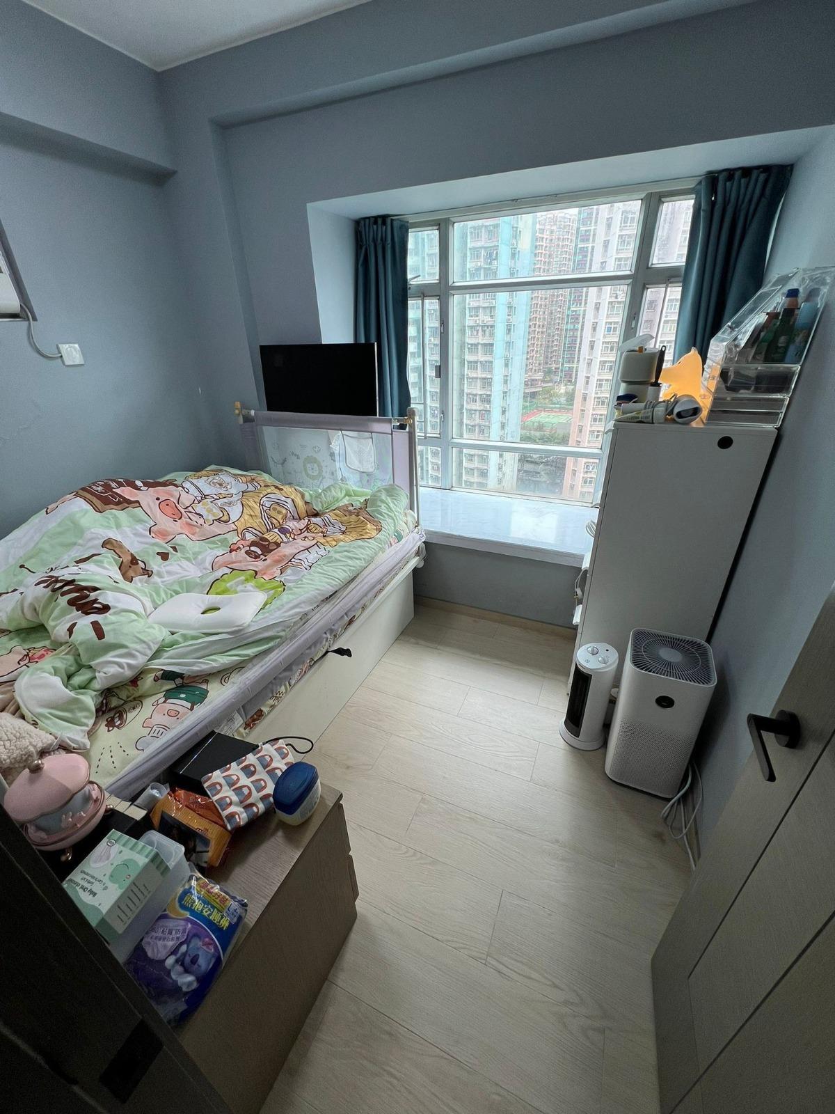 睡房活動空間算多,採光度亦高。(代理提供)
