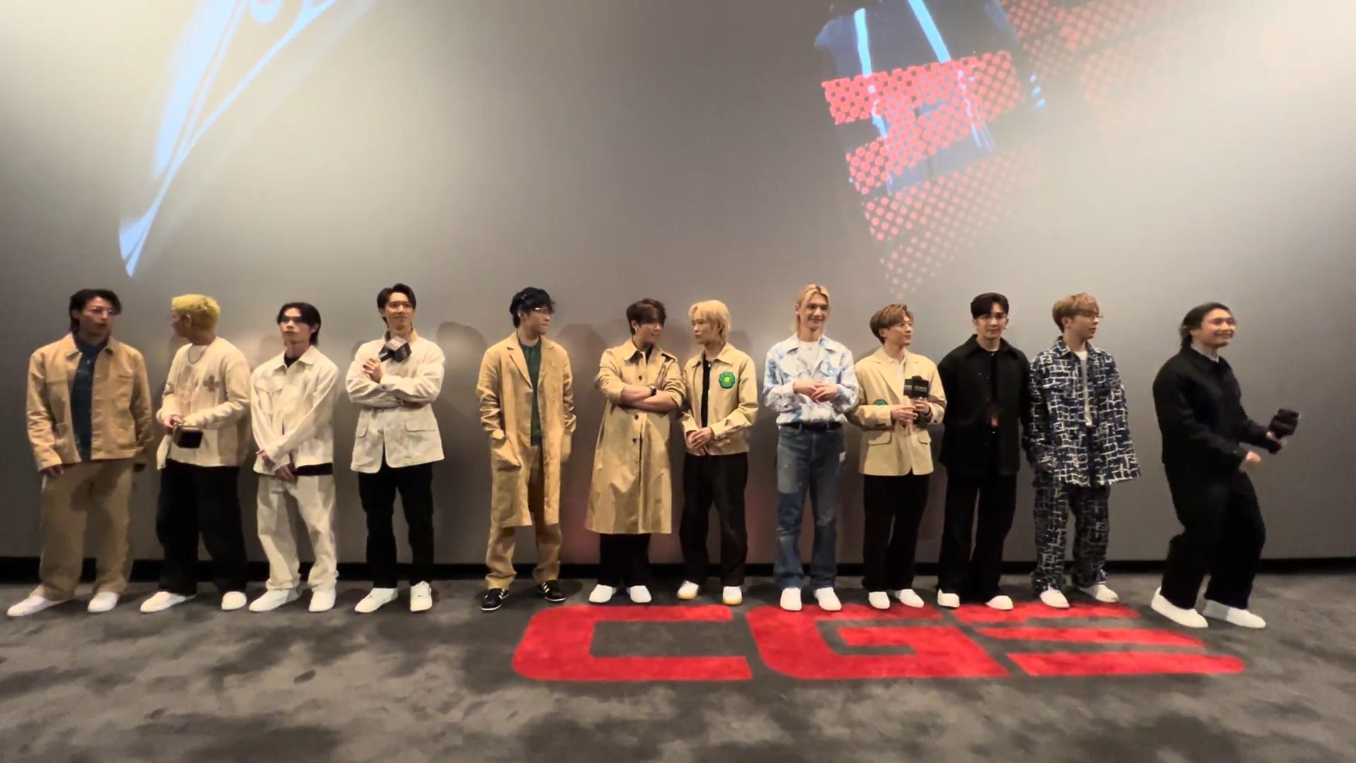 MIRROR齊人出席《12怪盜》「團魂見面會」。