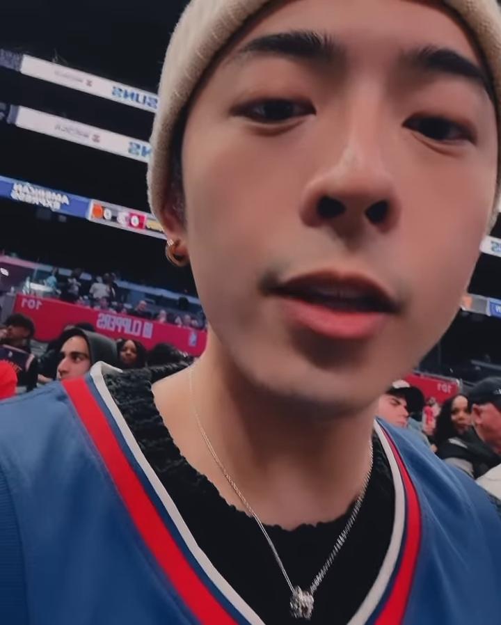 Edan自認黑氣石,入場睇NBA,全部心儀的球星都冇出場。