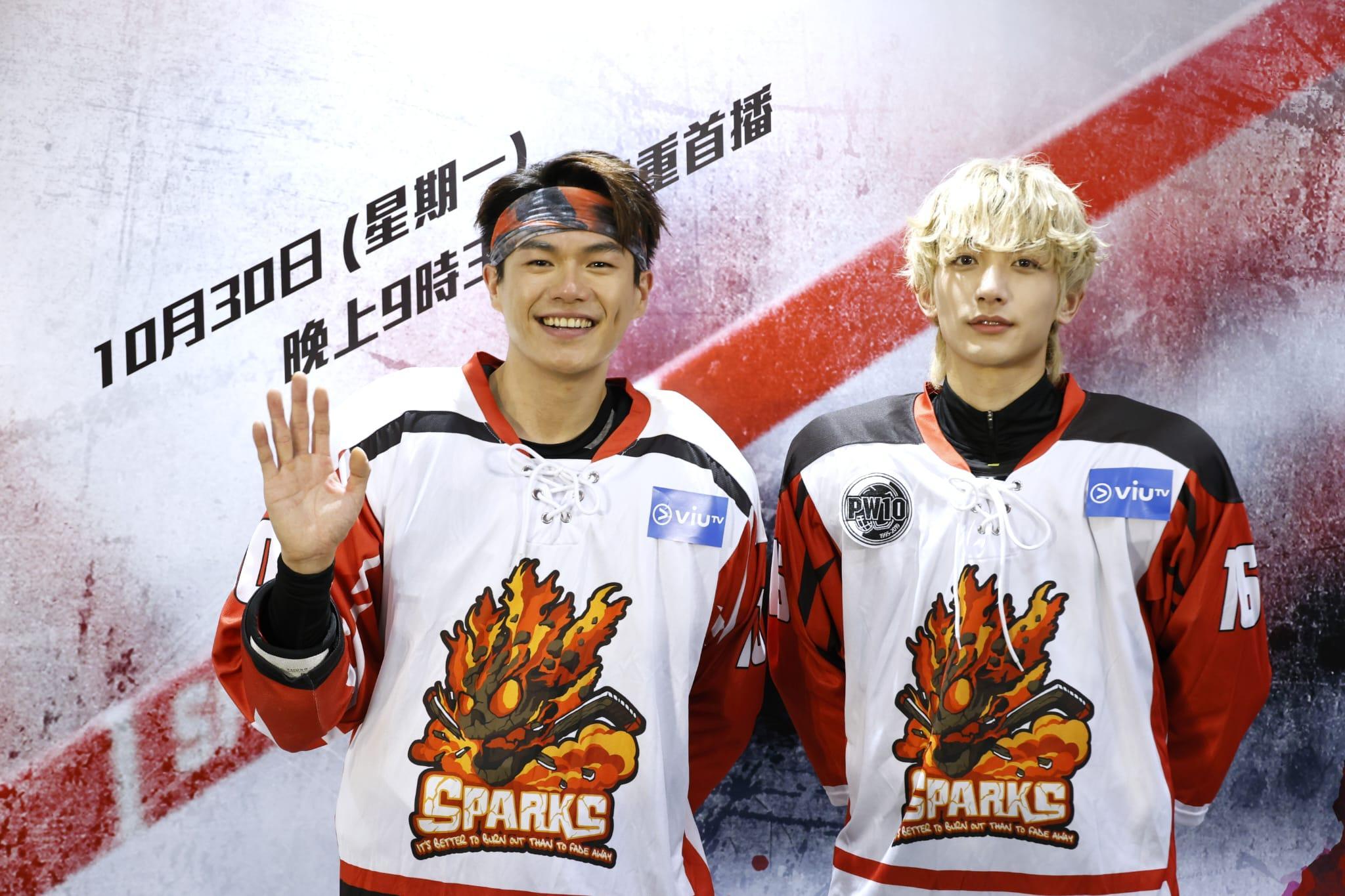 藝人黃溢濠、柯煒林和張芷澄組成隊伍CREW