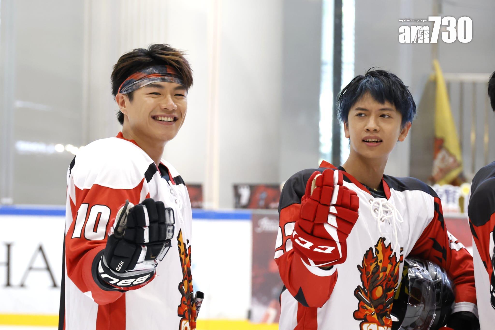 藝人黃溢濠、柯煒林和張芷澄組成隊伍CREW