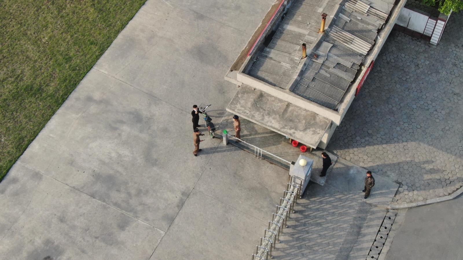 中國網友派航拍機飛越鴨綠江 紀錄北韓真實樣貌