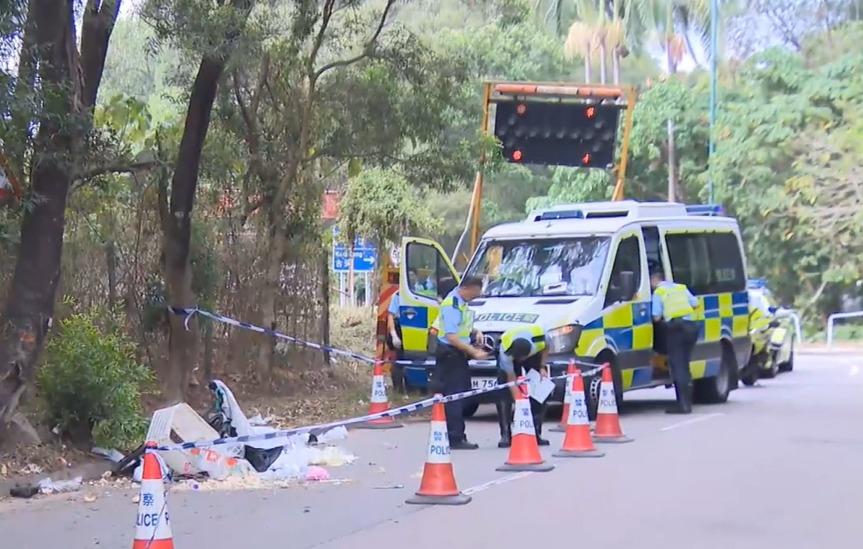 上水單車婦疑遇交通意外倒地不治 後腦有深至見骨傷口