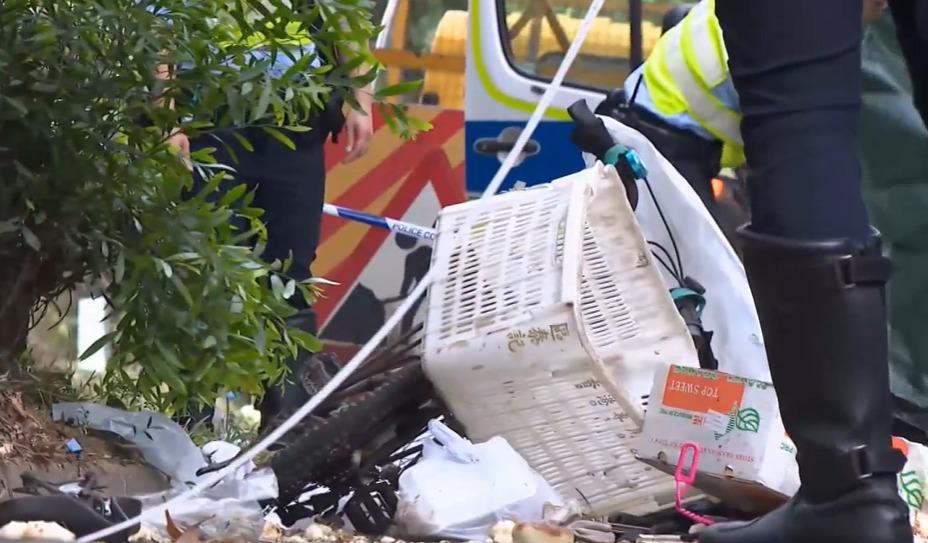上水單車婦疑遇交通意外倒地不治 後腦有深至見骨傷口