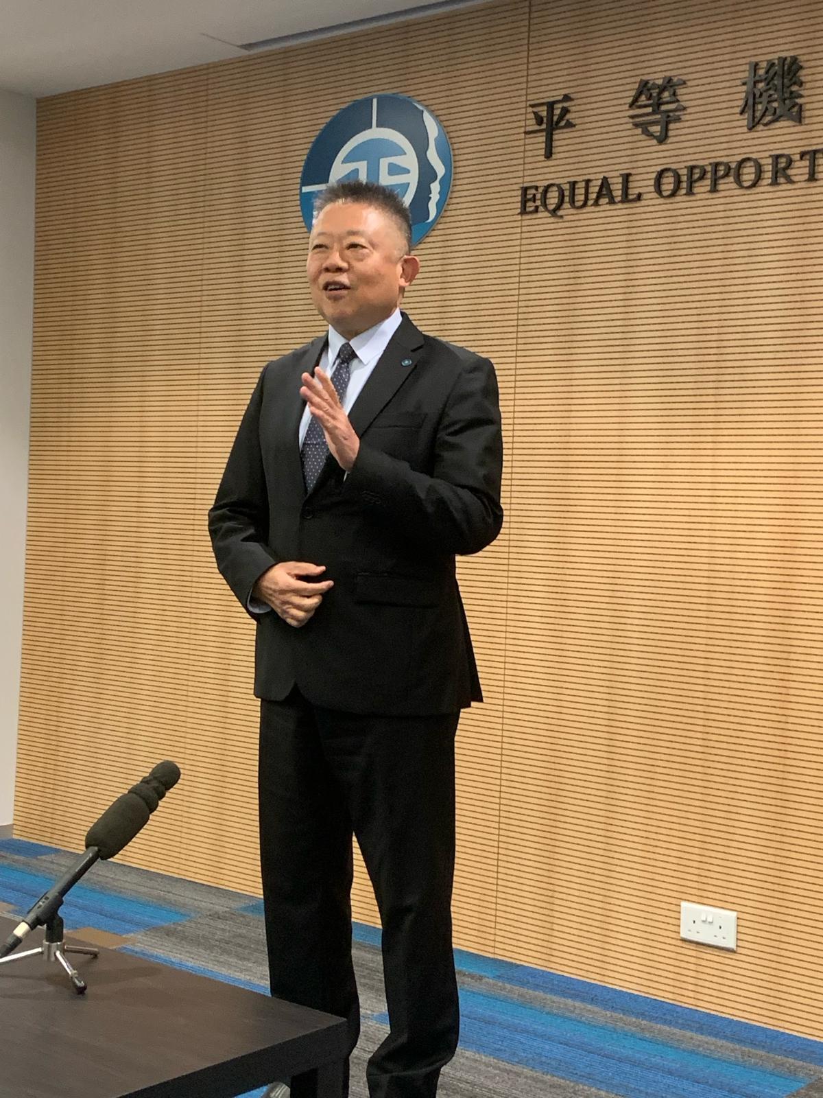 朱敏健即將卸任平機會主席(am730記者攝)