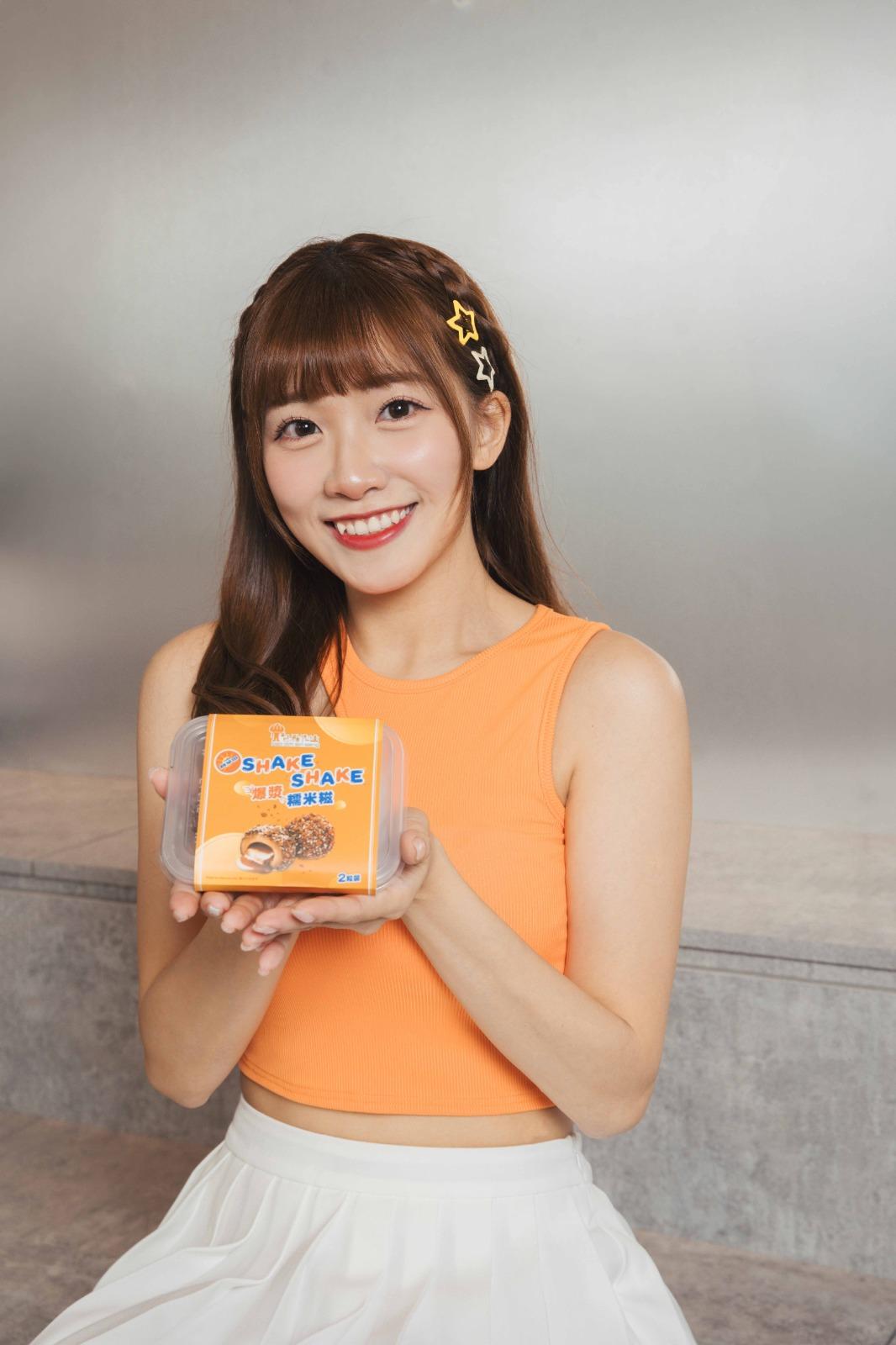 冼迪琦放縱狂吃包點先生期間限定產品 靠運動維持驕人身材