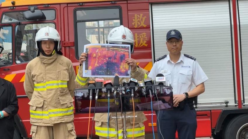 洪水橋地盤四級火|消防通宵灌救仍未救熄 屋宇署:兩天秤無即時危險 (有片)