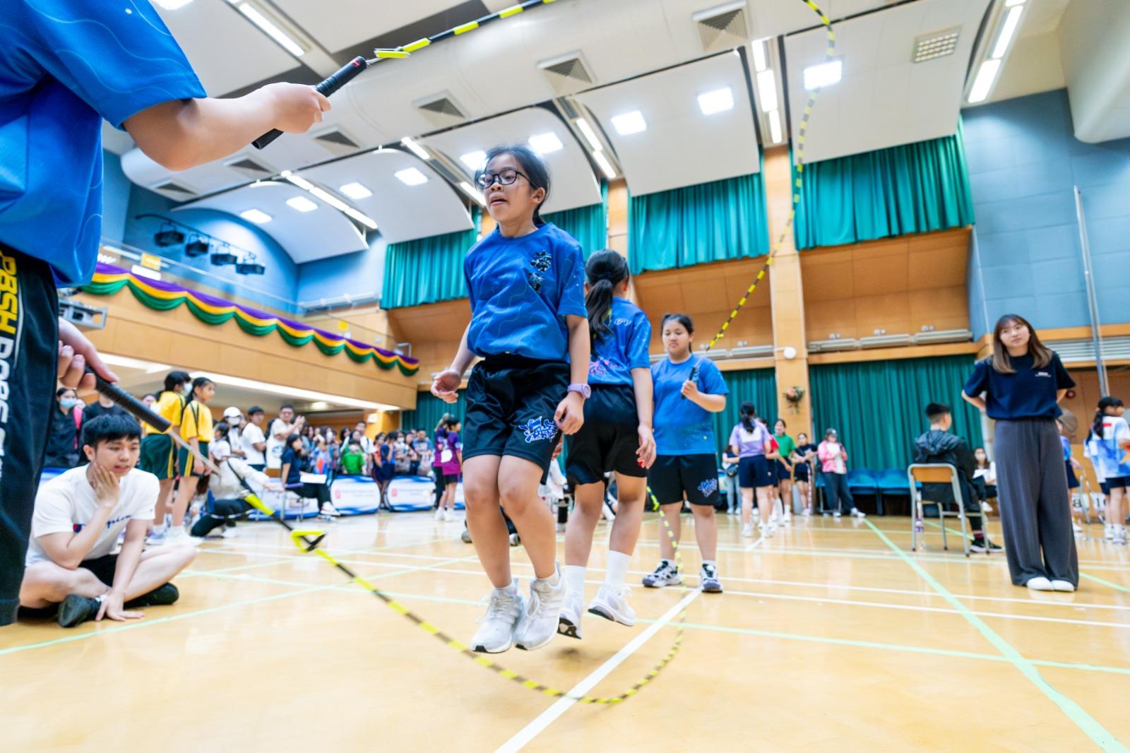 全港分區小學跳繩比賽2024