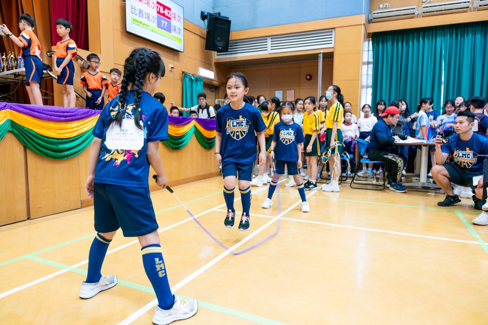 全港分區小學跳繩比賽2024