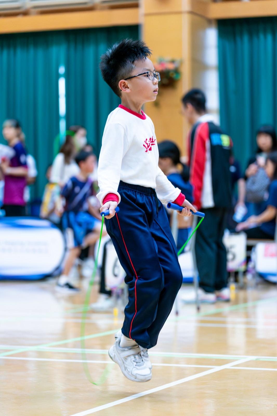 全港分區小學跳繩比賽2024