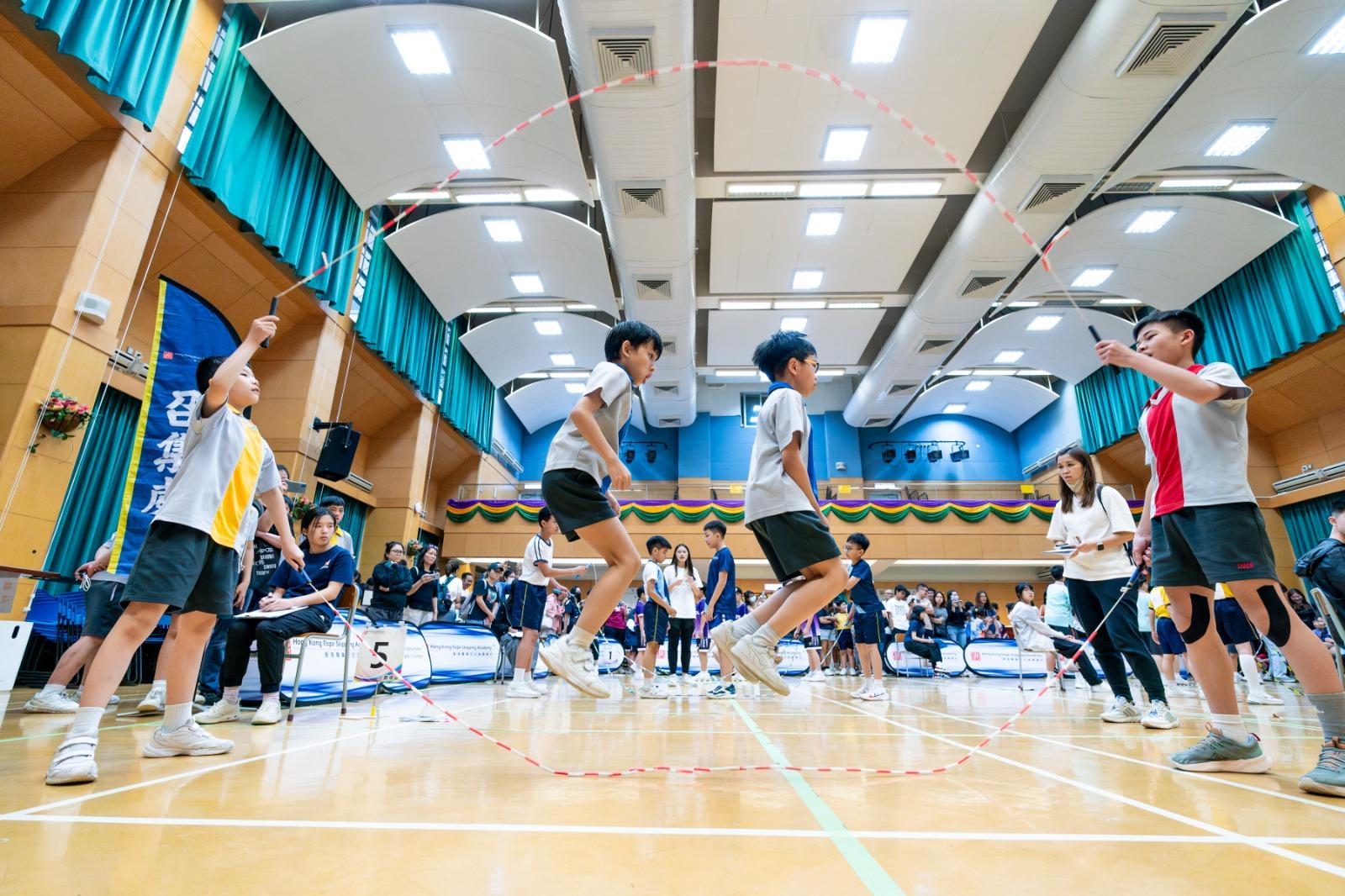 全港分區小學跳繩比賽2024