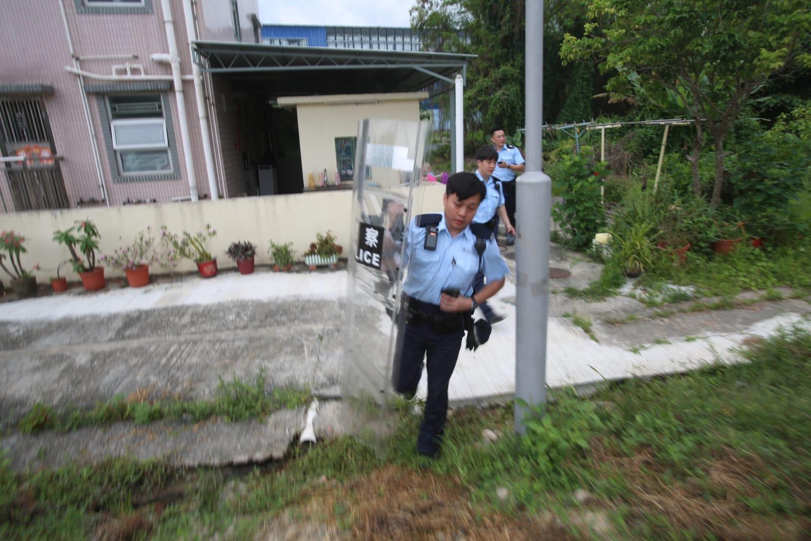 流浮山農莊走失鴕鳥 雞伯嶺發現蹤影被擒獲