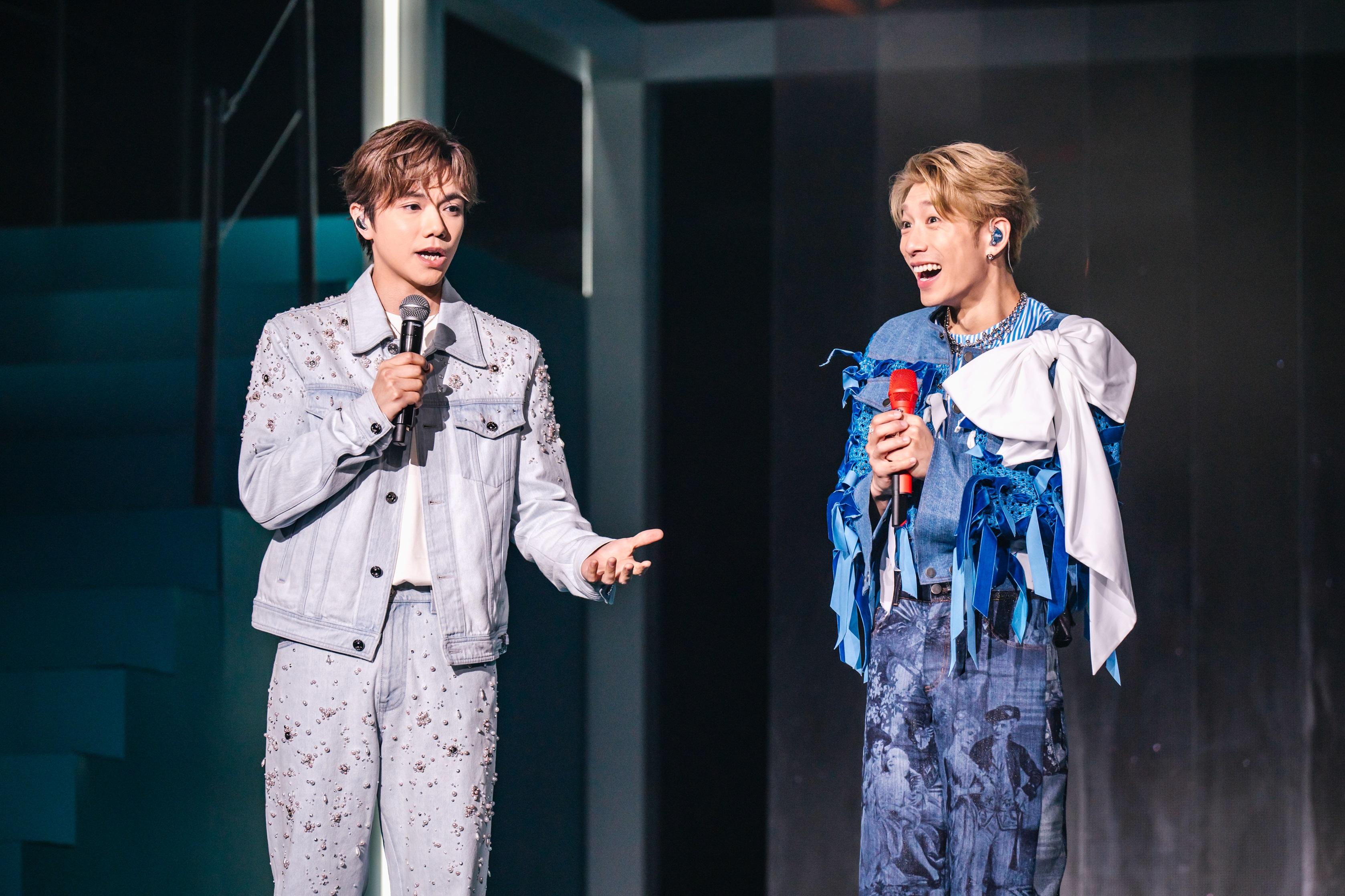 張敬軒擔任洪嘉豪紅館演唱會尾場嘉賓,笑言見證對方由波牛變男神。