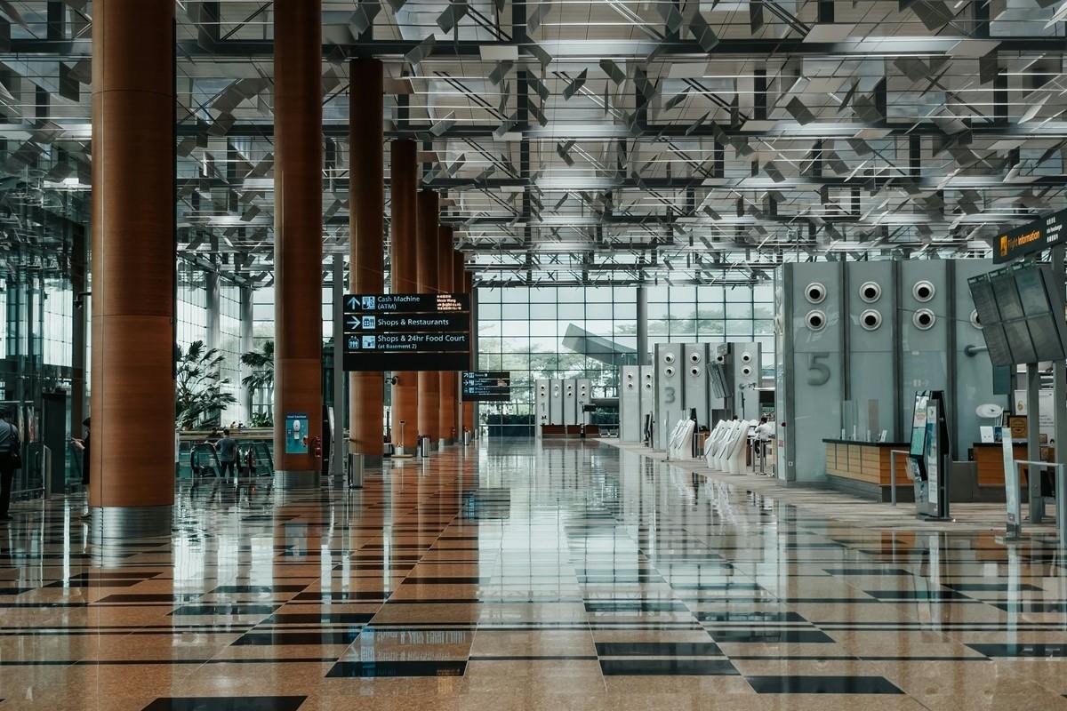 新加坡樟宜國際機場在全球百大最佳機場排第2名。(Unsplash圖片)