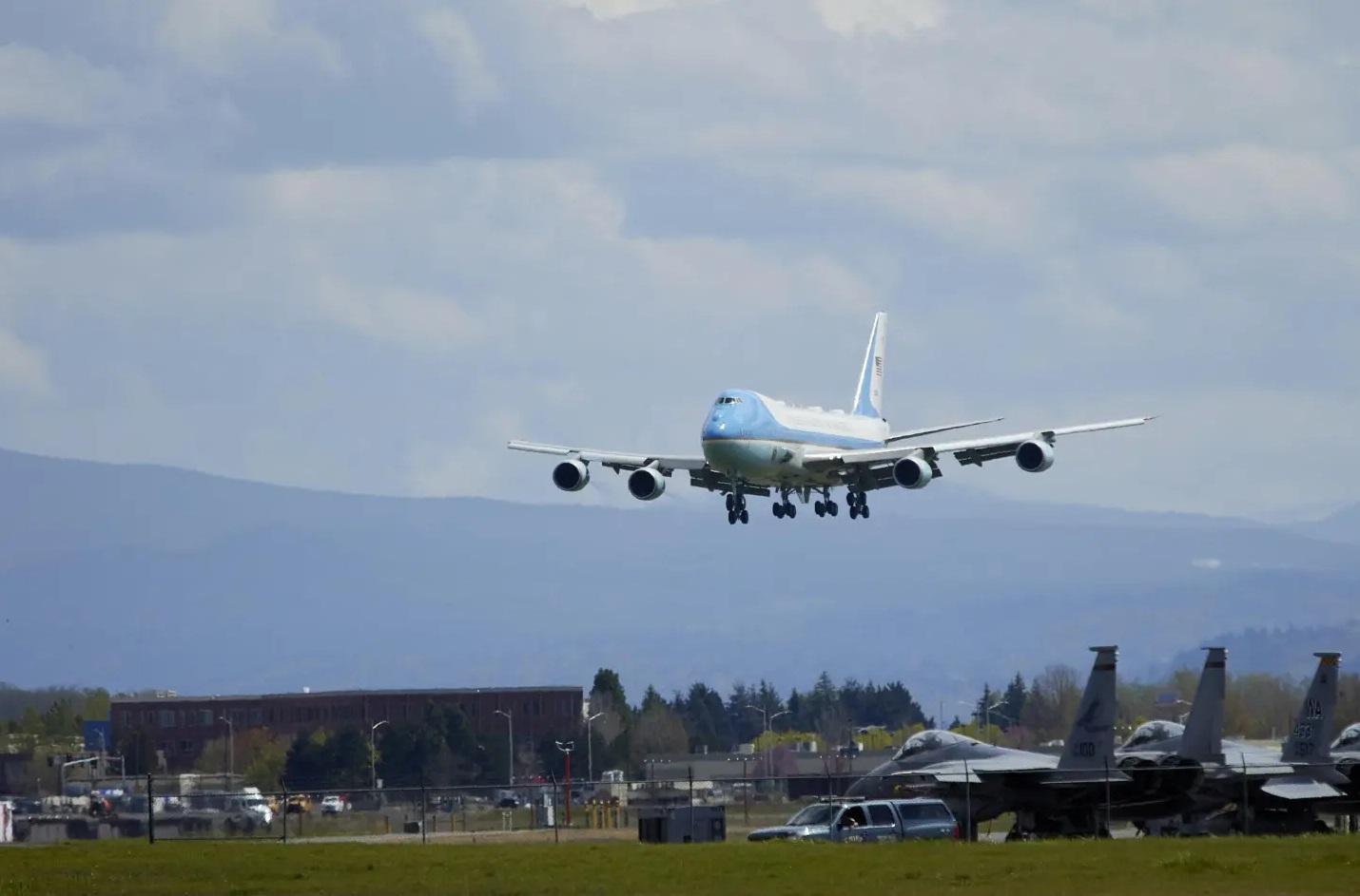 美國總統專機空軍一號。(資料圖片)