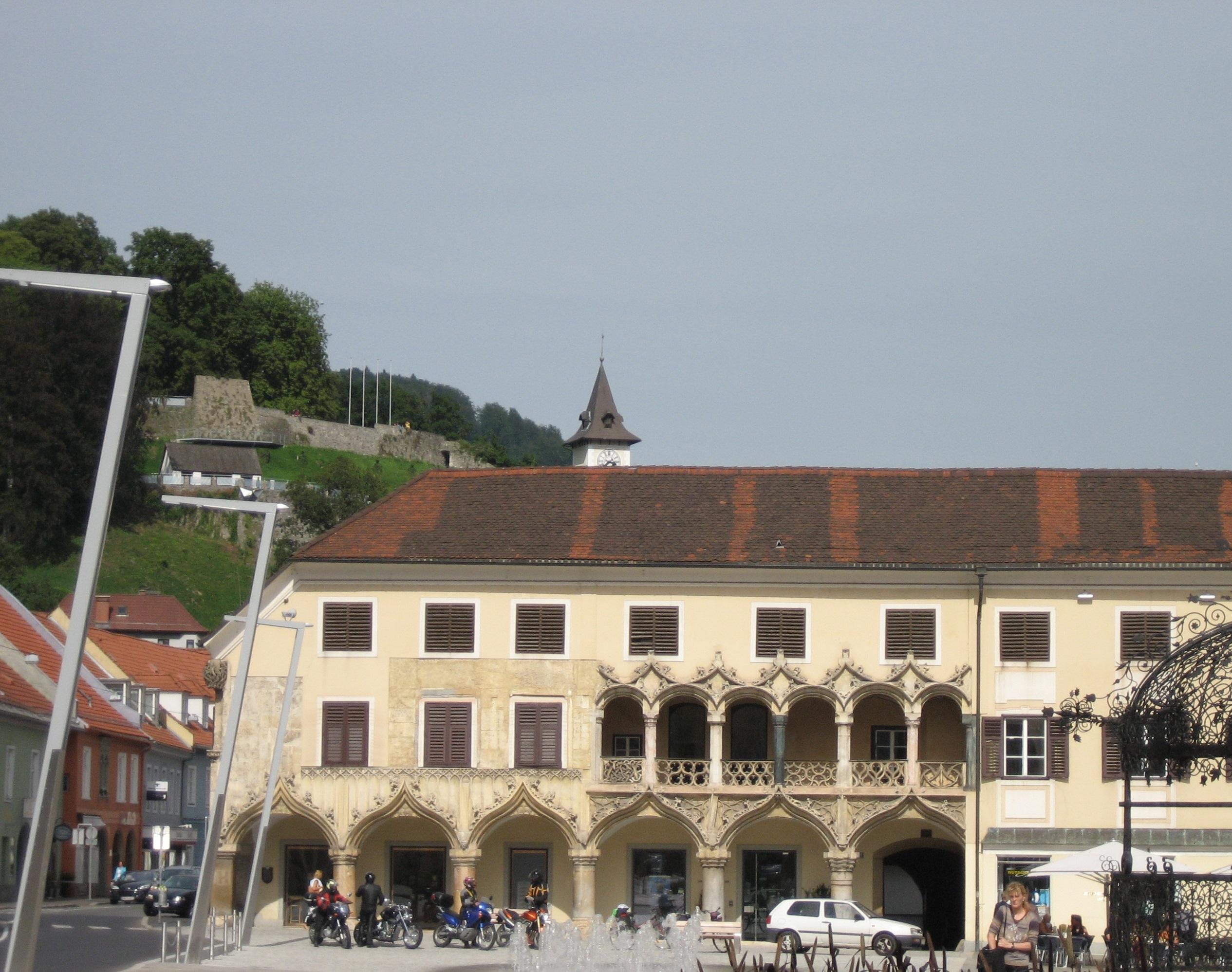 奧地利斯蒂里亞省穆爾河畔布魯克鎮。(互聯網)