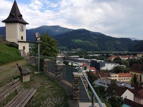 奧地利斯蒂里亞省穆爾河畔布魯克鎮。(互聯網)