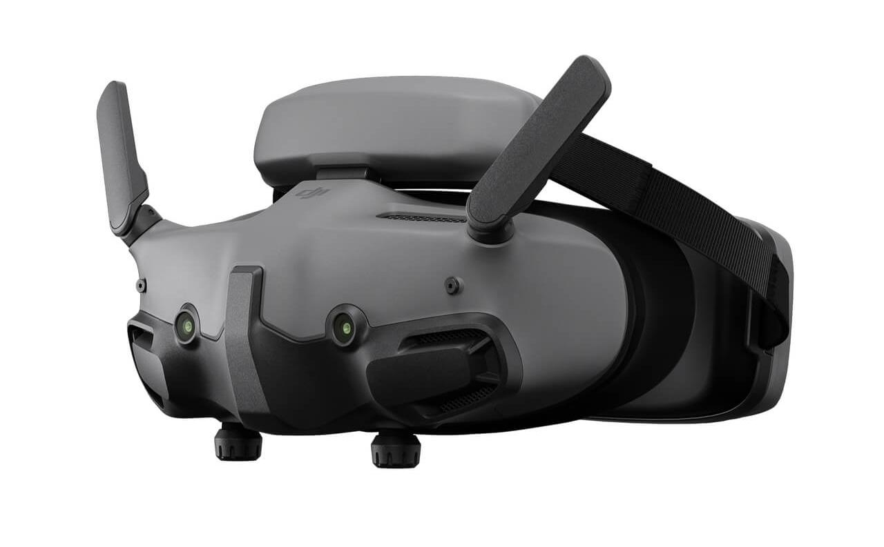 DJI飛行眼鏡3的螢幕最高更新率達100 Hz,解像度達為1080p Micro-OLED。