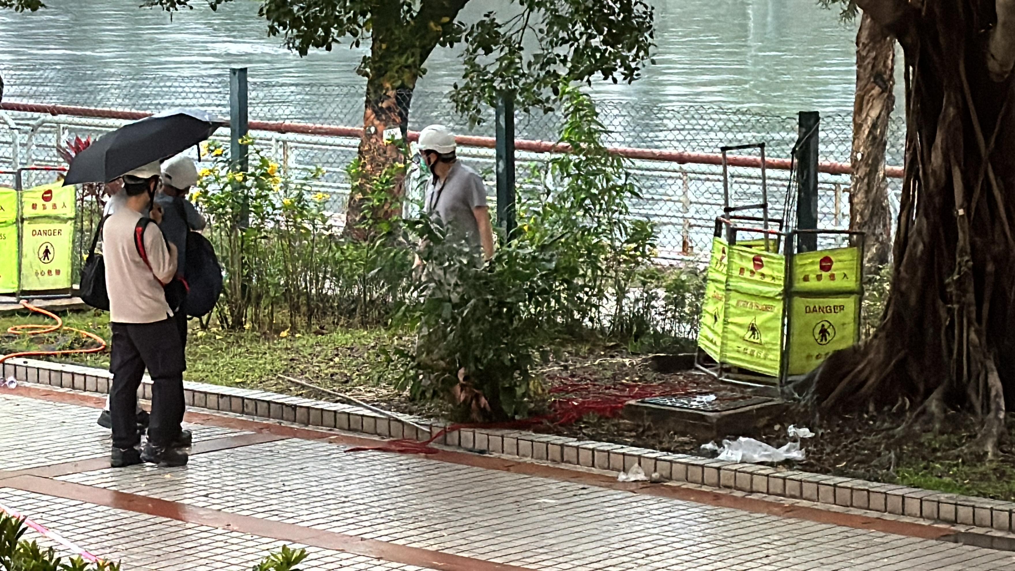 沙田源禾遊樂場渠務工程意外