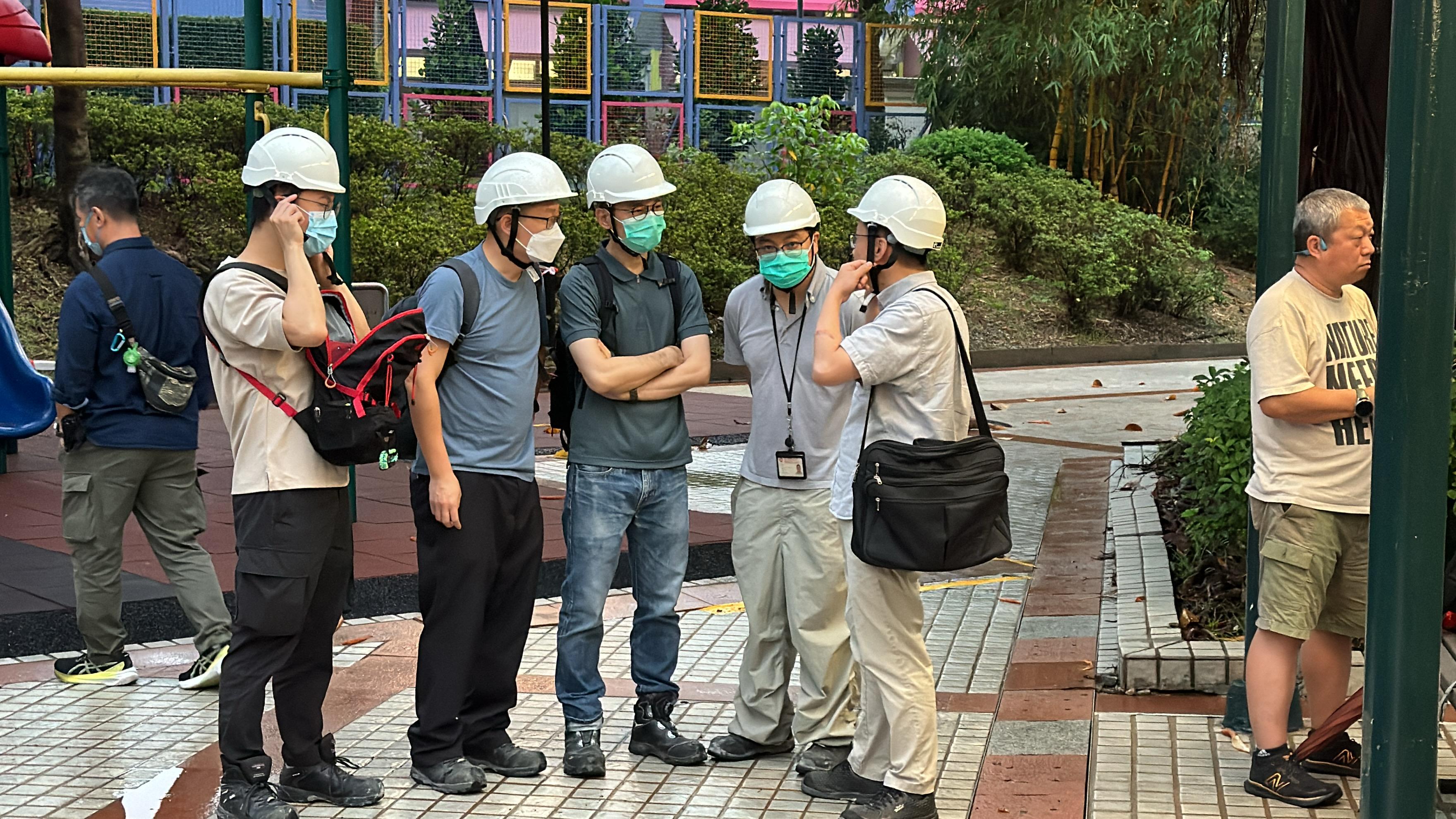 沙田源禾遊樂場渠務工程意外