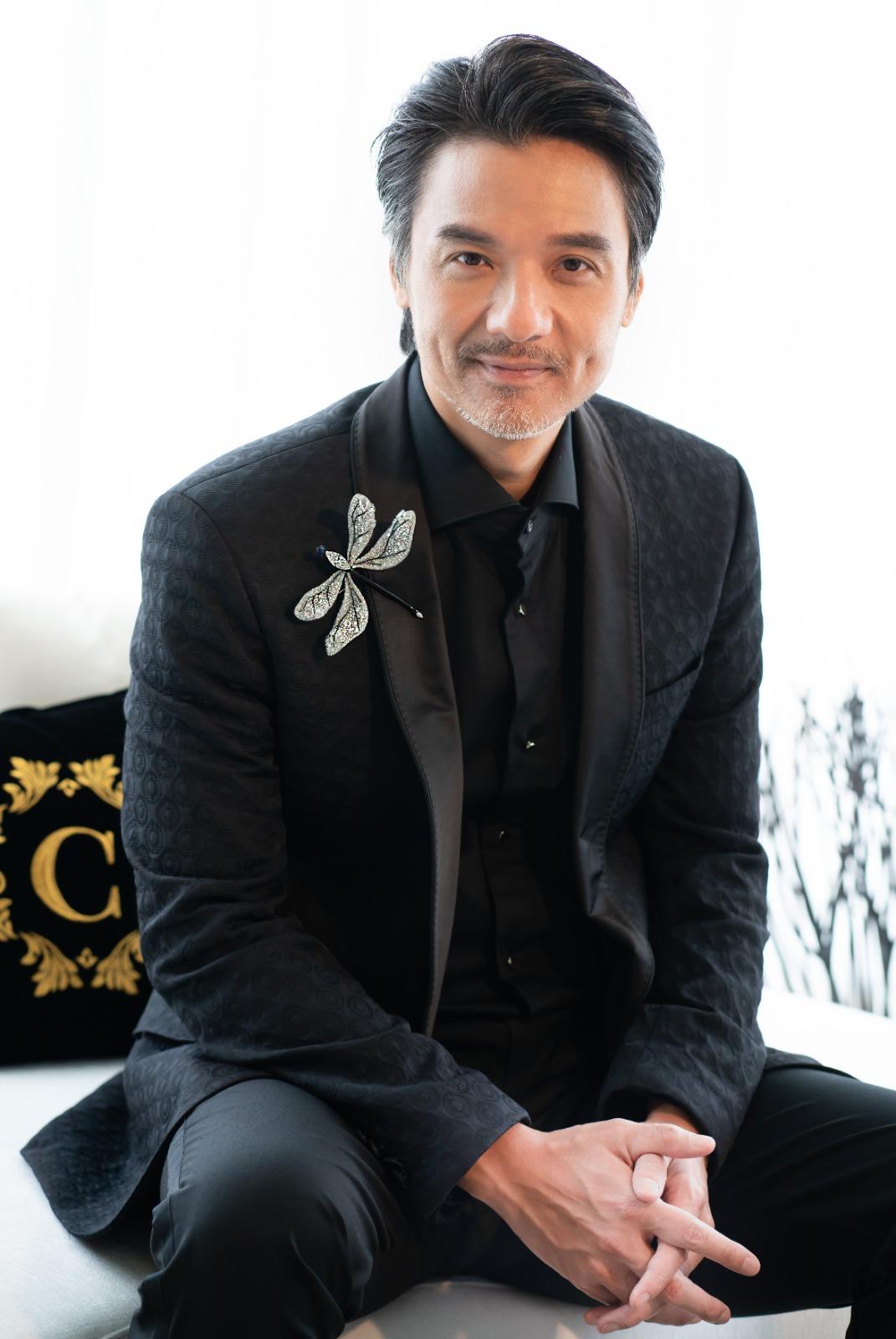 馮德倫低調現身台灣活動,撐好友CINDY CHAO的珠寶巡迴展。