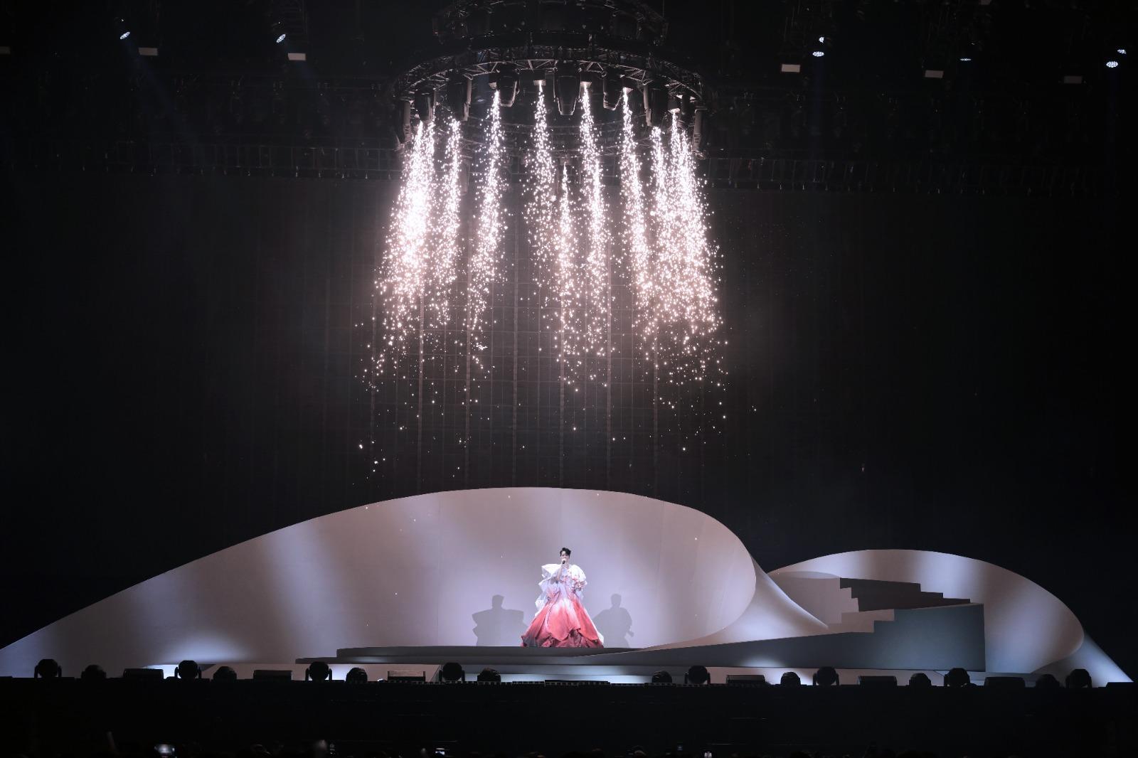 梁詠琪28年後終於圓夢,登上台北小巨蛋。