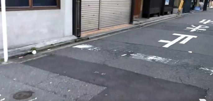 網民分享京都祇園街上影片。(互聯網)