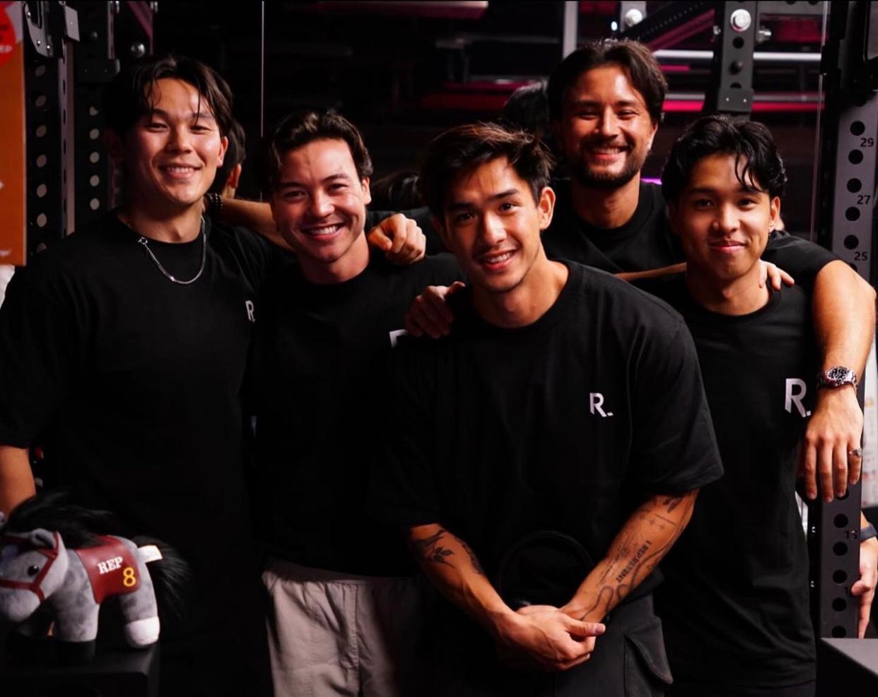 Lynus日前在其健身中心舉行派對。