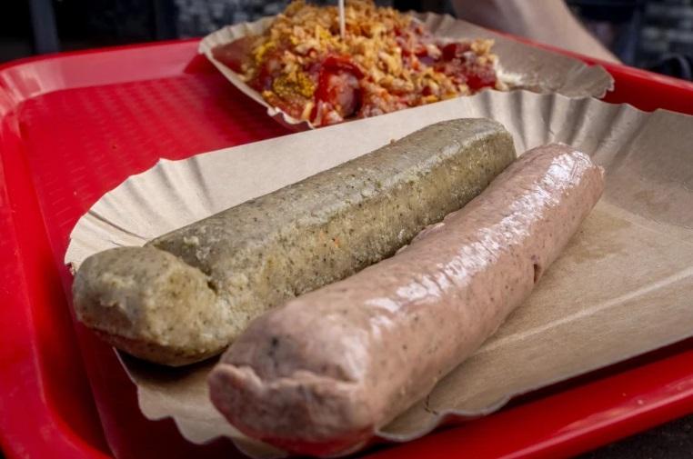 德國製植物肉香腸。(資料圖片)