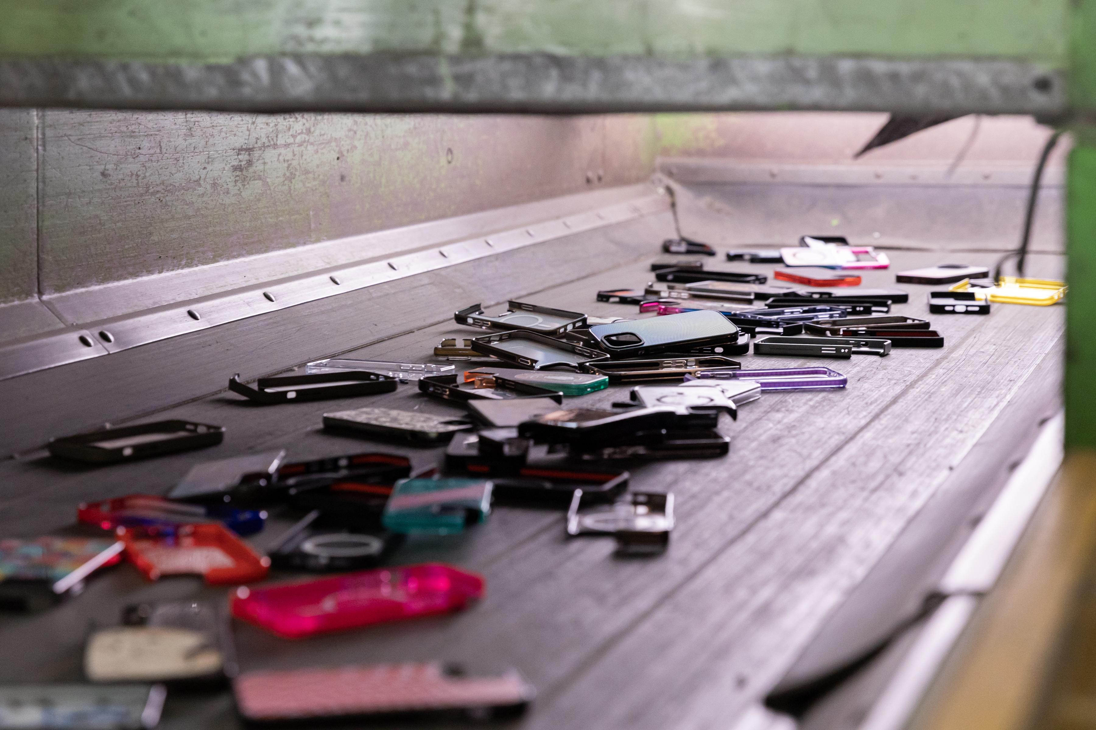 CASETiFY門市設有回收箱,回收任何品牌的手機殼。