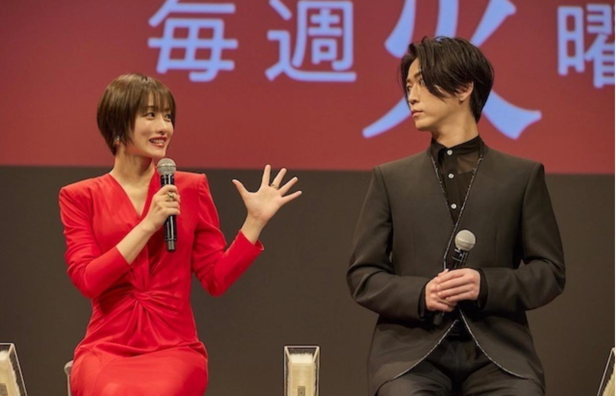 石原聰美復出新劇《Destiny》昨日舉行記者會。