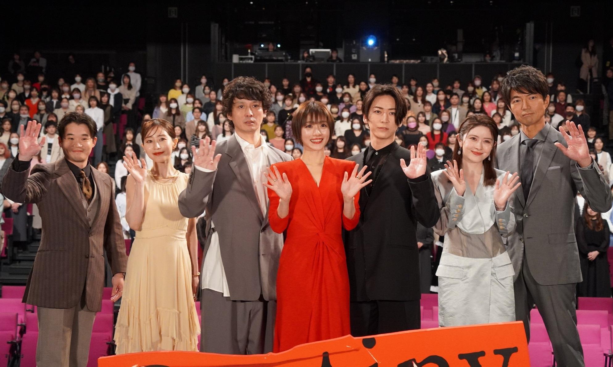 石原聰美復出新劇《Destiny》昨日舉行記者會。