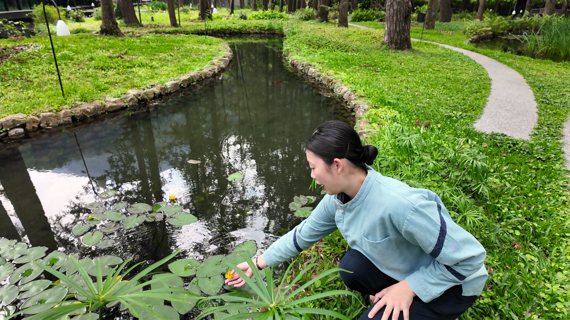 由專人導覽的「草花散策」