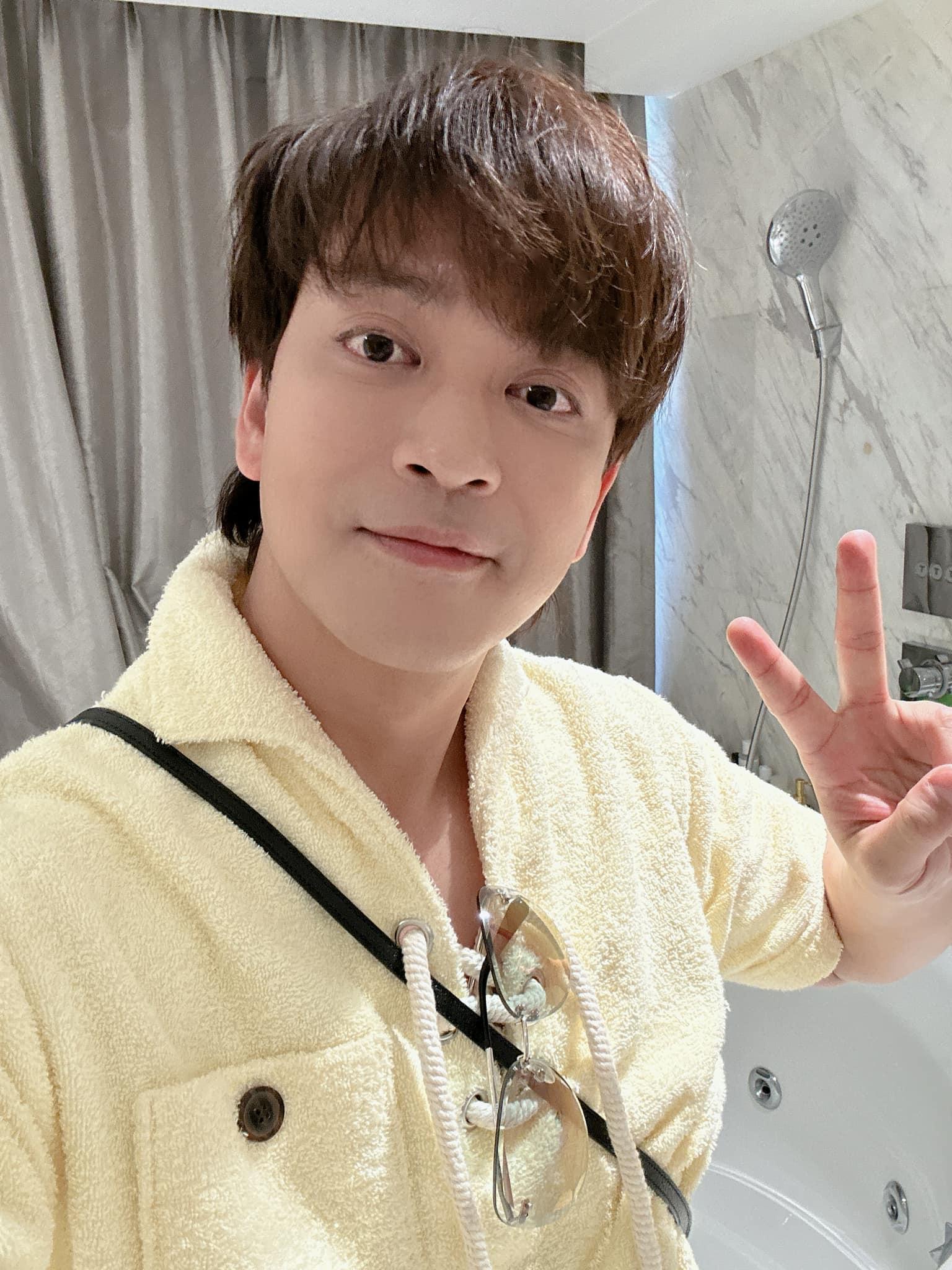 陳曉東不時上載近況至社交平台。